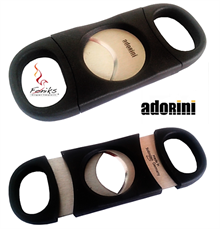 Adorini Cigarcutter Double Blade Black, Ring 23,8 mm.